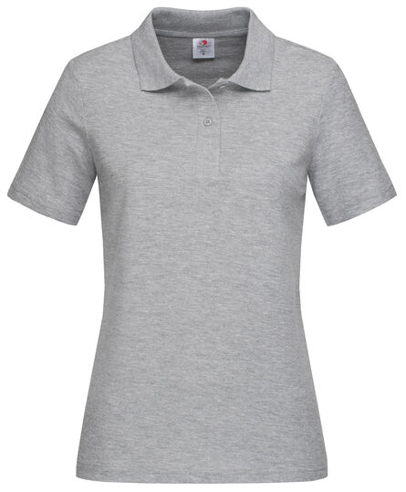 Stedman Polo SS for her | Grey Heather | S