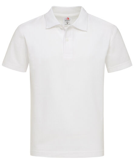 Stedman Polo SS for kids | White | XS