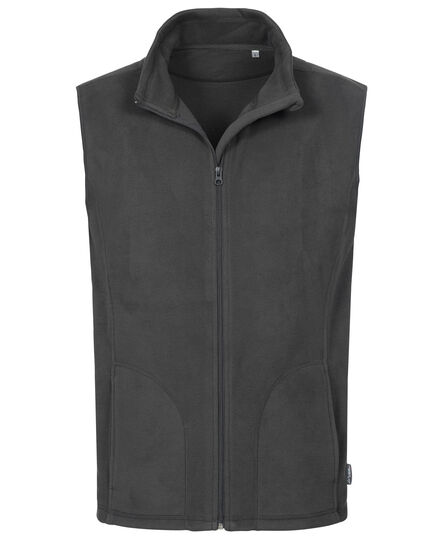 Stedman Polar Fleece Vest for him | 11C Grey Steel | S