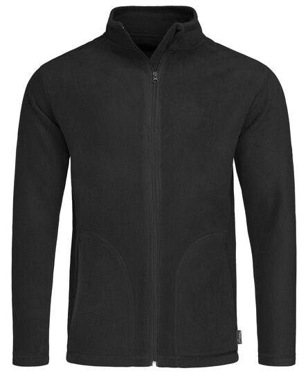 Stedman Polar Fleece Cardigan for him | Black Opal | S