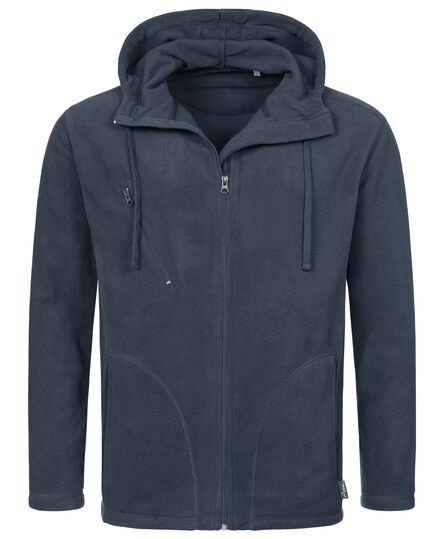 Stedman Polar Fleece Cardigan Hooded for him | 532C Blue Midnight | S