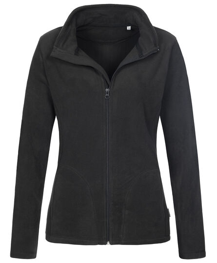 Stedman Polar Fleece Cardigan for her | Black Opal | XS