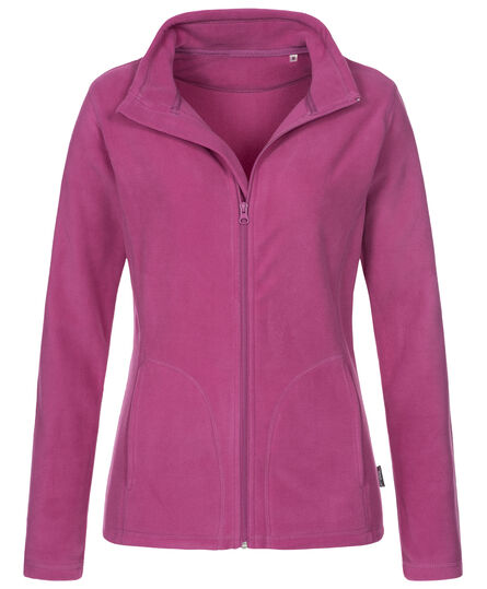 Stedman Polar Fleece Cardigan for her | 682C Cupcake Pink | XL