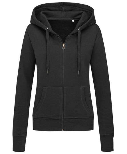 Stedman Sweater Hooded Zip for her | 7C Black Opal | S