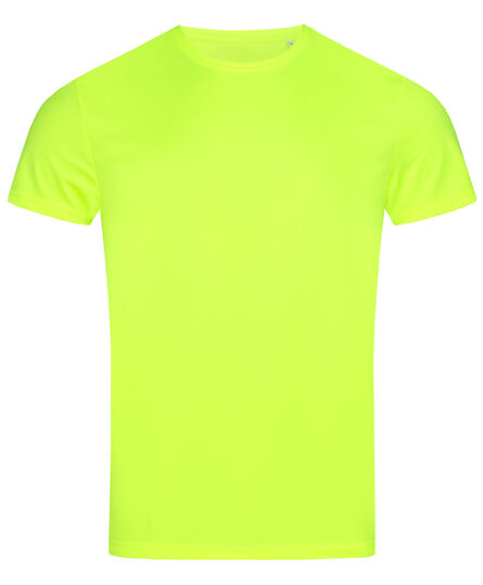 Stedman T-shirt Interlock Active-Dry SS for him | 809C Cyber Yellow | 3XL