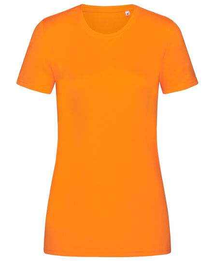 Stedman T-shirt Interlock Active-Dry SS for her | 804C Cyber Orange | XS