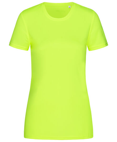 Stedman T-shirt Interlock Active-Dry SS for her | 809C Cyber Yellow | XS