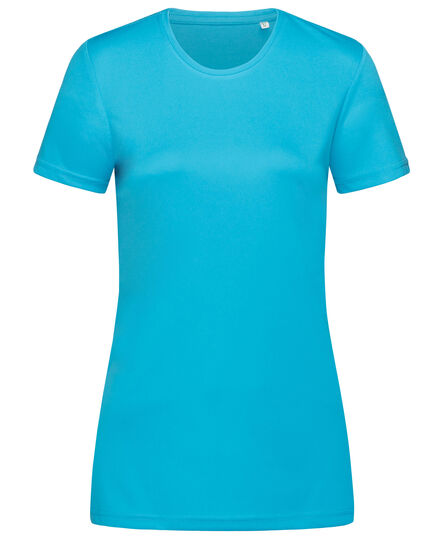 Stedman T-shirt Interlock Active-Dry SS for her | 633C Hawaii Blue | XS