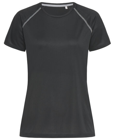 Stedman T-shirt Crewneck raglan for her | Black Opal | S
