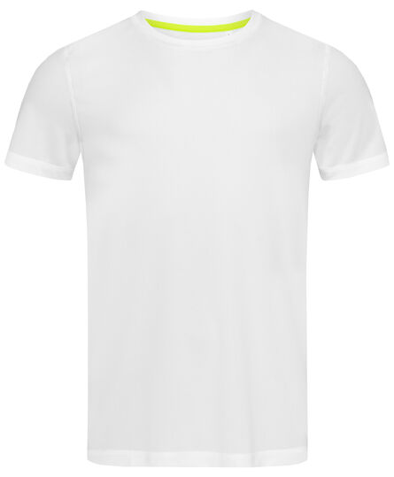 Stedman T-shirt Set-in Mesh Active-Dry SS for him | White | S