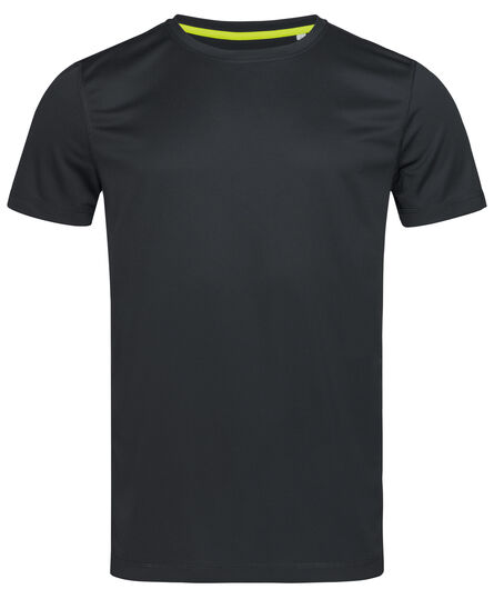Stedman T-shirt Set-in Mesh Active-Dry SS for him | Black Opal | S