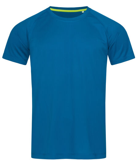 Stedman T-shirt Raglan Mesh Active-Dry SS for him | 7686C King Blue | XXL