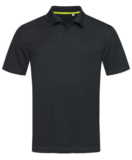 Stedman Polo Mesh ActiveDry SS | Black Opal | S