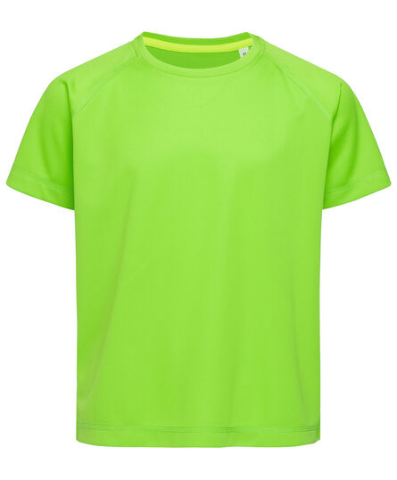 Stedman T-shirt Raglan Mesh Active-Dry SS for kids | 368C Kiwi | S