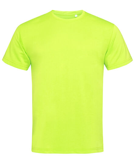 Stedman T-shirt CottonTouch Active-Dry SS for him | 809C Cyber Yellow | S