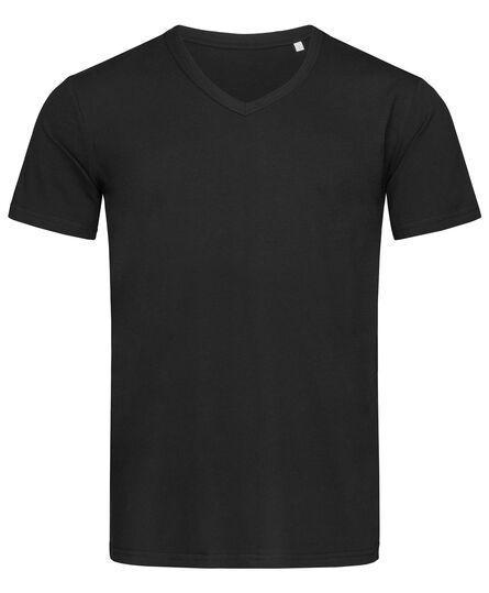 Stedman T-shirt V-neck Ben SS | Black Opal | S