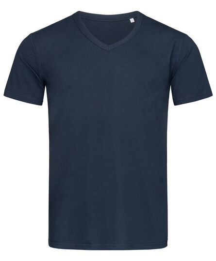 Stedman T-shirt V-neck Ben SS | 533C Marina Blue | S