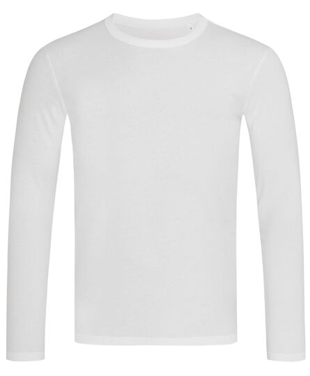 Stedman T-shirt Crewneck Morgan LS for him | White | S