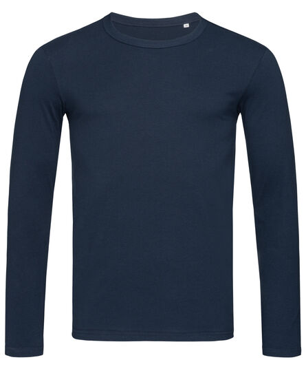 Stedman T-shirt Crewneck Morgan LS for him | 533C Marina Blue | S