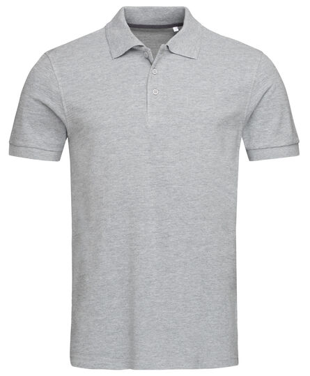 Stedman Polo Harper SS for him | Grey Heather | S