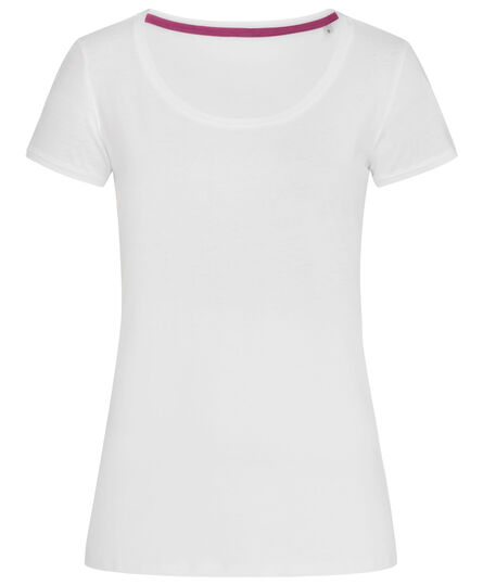 Stedman T-shirt Crewneck Megan SS for her | White | XS