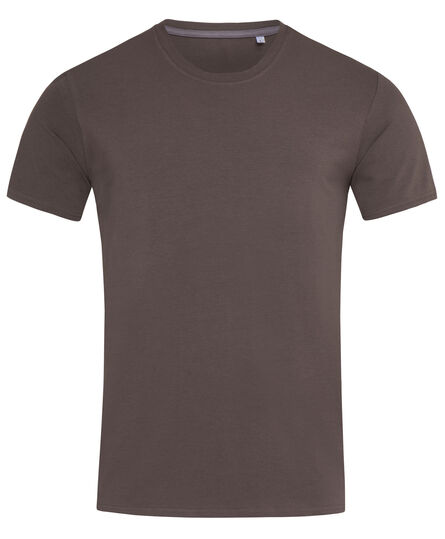 Stedman T-shirt Crewneck Clive SS for him | 7C Dark Chocolate | S
