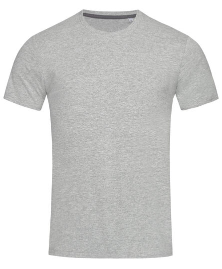 Stedman T-shirt Crewneck Clive SS for him | Grey Heather | S