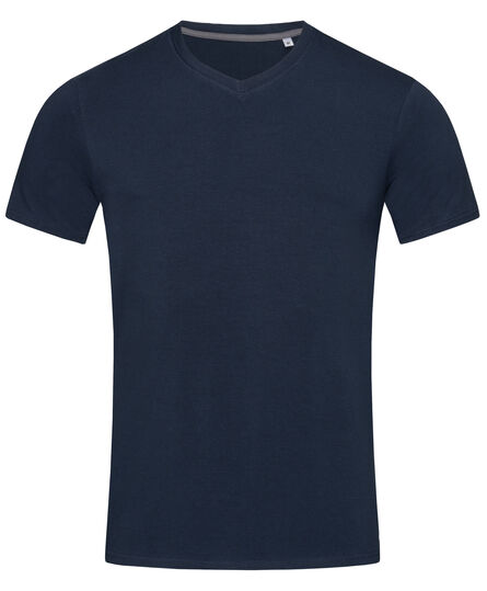 Stedman T-shirt V-neck Clive SS for him | 533C Marina Blue | S