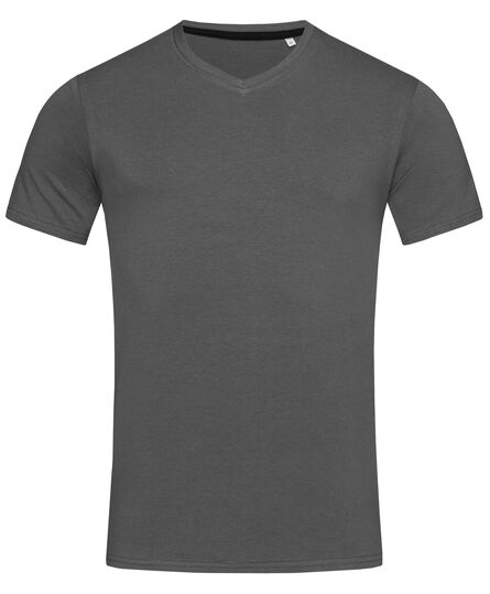 Stedman T-shirt V-neck Clive SS for him | 11C Slate Grey | S