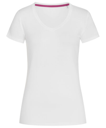 Stedman T-shirt V-neck Claire SS for her | White | S