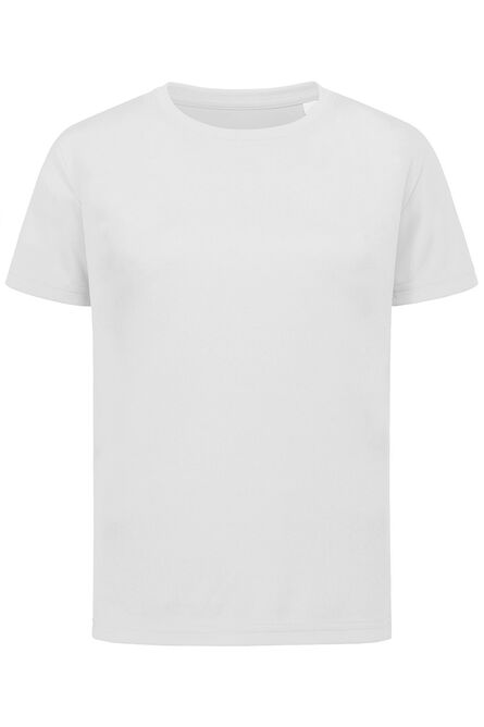 Stedman T-shirt Interlock Active-Dry SS for kids | White | S