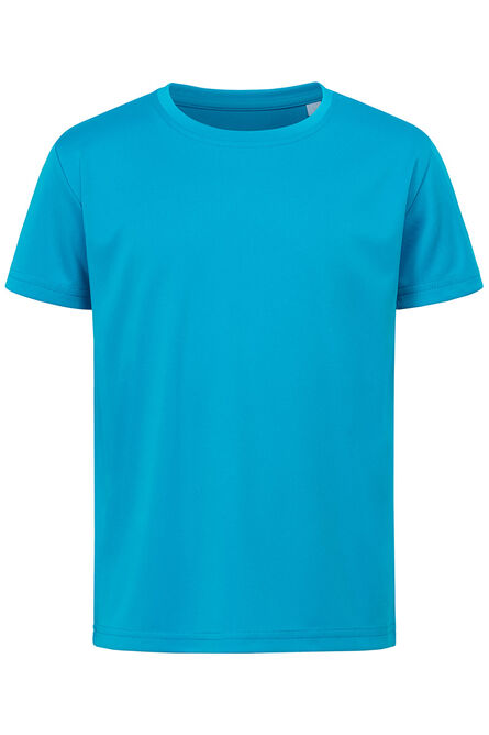 Stedman T-shirt Interlock Active-Dry SS for kids | 633C Hawaii Blue | S
