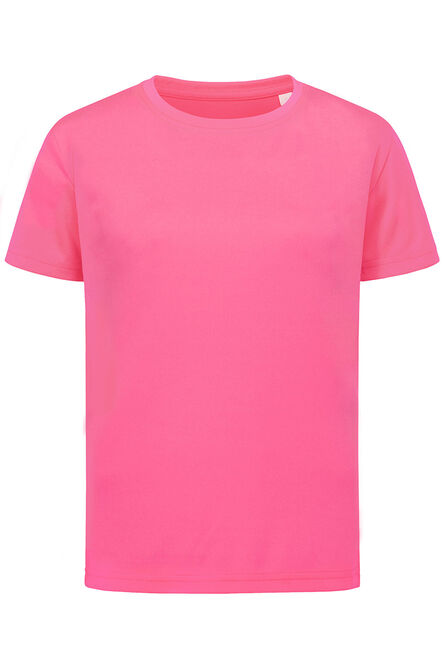 Stedman T-shirt Interlock Active-Dry SS for kids | 213C Sweet Pink | S