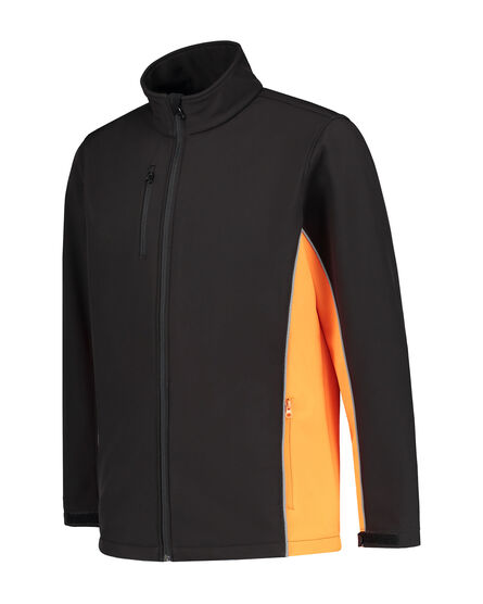 L&S Jacket Softshell Workwear | Black/OR | S