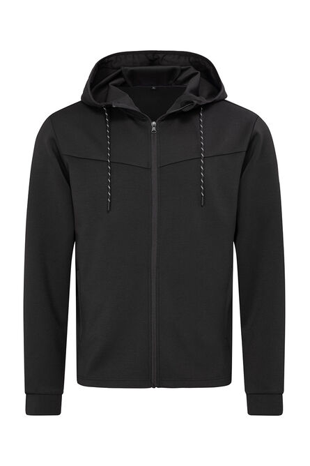 Stedman Jacket Hooded Scuba for him | Black Opal | S