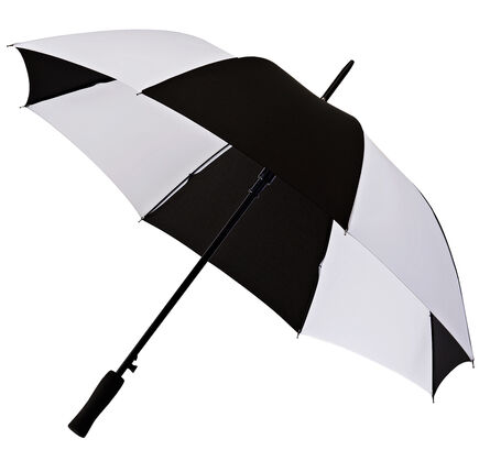 Falcone golfparaplu | Zwart/Wit