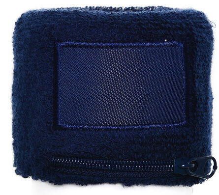 Polsbandje met ritsvakje | Navy | One Size