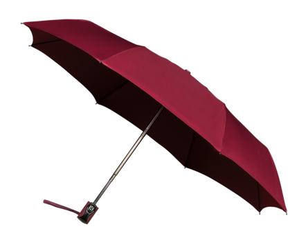 Minimax opvouwbare paraplu auto open + close | Bordeaux Rood