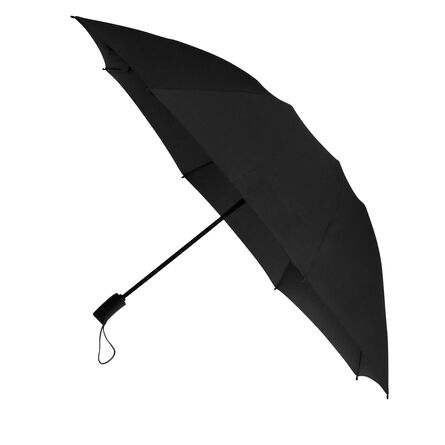 Opvouwbare inside out paraplu auto open + close | Zwart