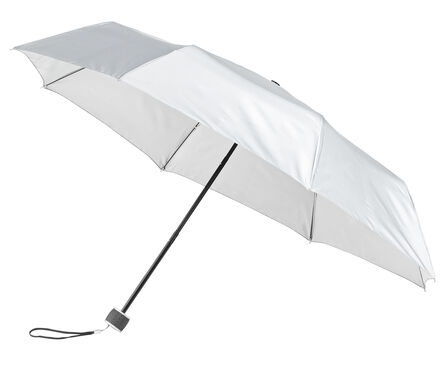 Minimax opvouwbare paraplu | met reflecterend doek | Zilver
