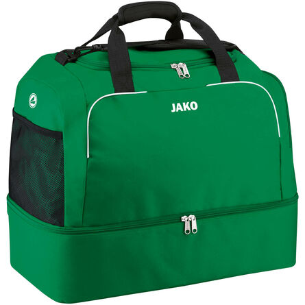 JAKO Sporttas Classico met bodemvak | Sportgroen | Bambini