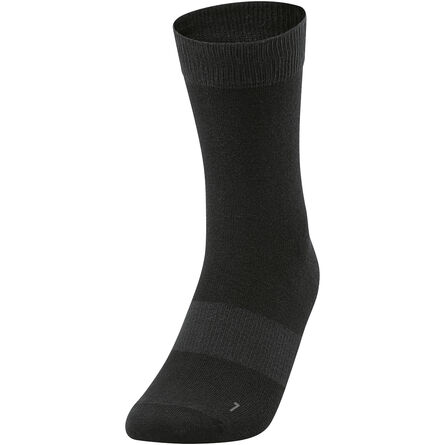 JAKO Vrijetijdssokken 3-pak | Zwart | 35-38