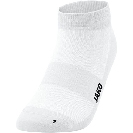 JAKO Invisible footies 3-pak | Wit | 35-38