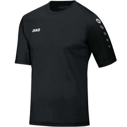 JAKO Shirt Team KM | Zwart | 164
