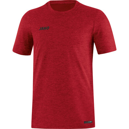 JAKO T-shirt Premium Basics | Rood Gemeleerd | 3XL