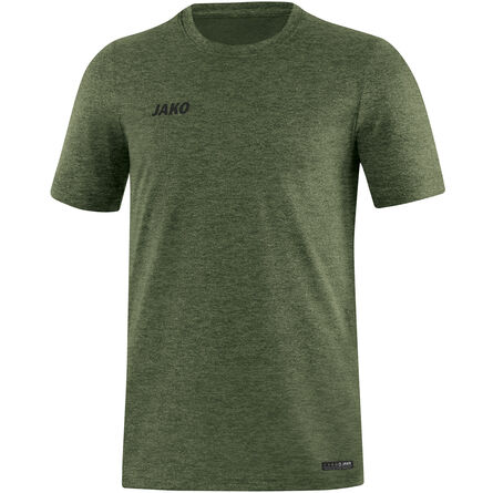 JAKO T-shirt Premium Basics | Kaki Gemeleerd | 3XL