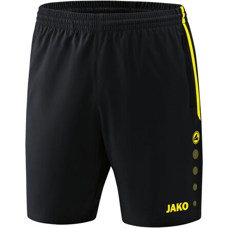 JAKO Short Competition 2.0 | Zwart/Fluogeel | 128