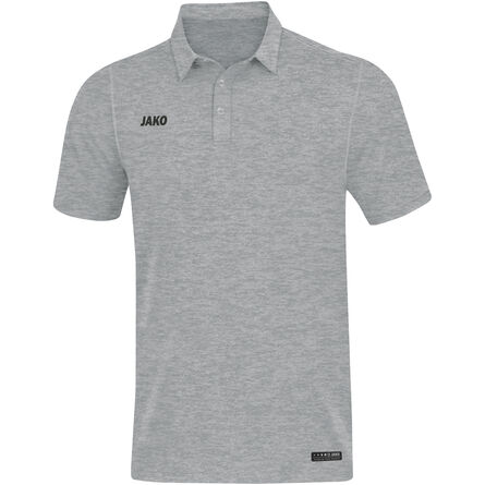 JAKO Polo Premium Basics | Lichtgrijs Gemeleerd | 3XL