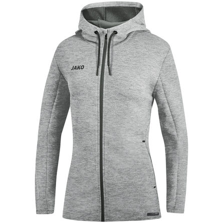 JAKO Jas met kap Premium Basics | Lichtgrijs Gemeleerd | 34