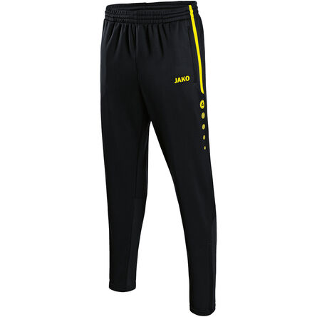 JAKO Trainingsbroek Active | Zwart/Fluogeel | 3XL